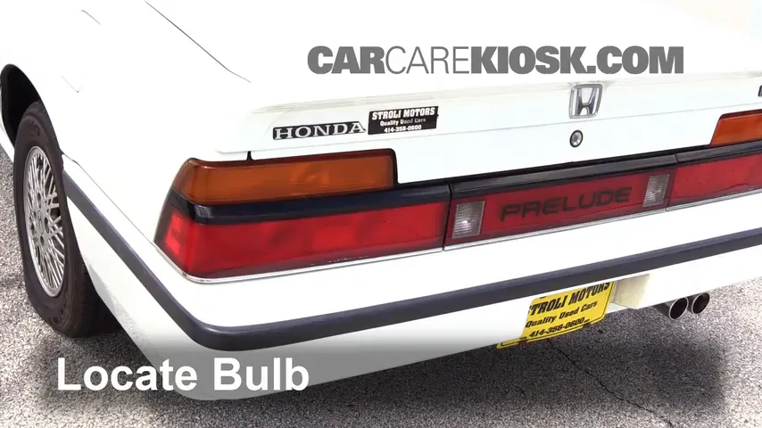 1985 Honda Prelude 2.0 Si 2.0L 4 Cyl. Lights